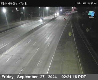 (C094) NB 805 : 47th Street (on ramp)