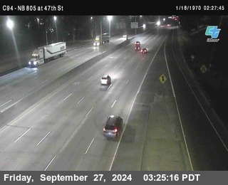 (C094) NB 805 : 47th Street (on ramp)