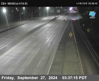 (C094) NB 805 : 47th Street (on ramp)