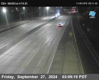 (C094) NB 805 : 47th Street (on ramp)