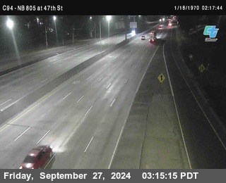 (C094) NB 805 : 47th Street (on ramp)