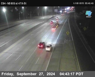 (C094) NB 805 : 47th Street (on ramp)