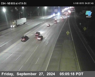 (C094) NB 805 : 47th Street (on ramp)