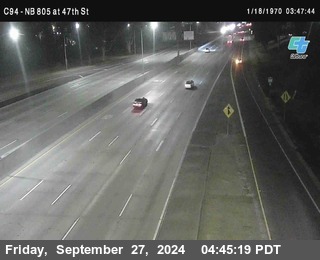 (C094) NB 805 : 47th Street (on ramp)