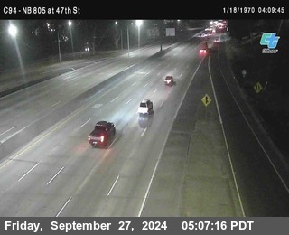 (C094) NB 805 : 47th Street (on ramp)