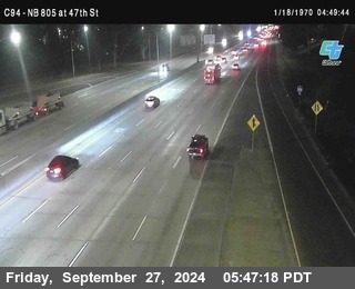 (C094) NB 805 : 47th Street (on ramp)