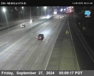 (C094) NB 805 : 47th Street (on ramp)