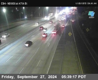 (C094) NB 805 : 47th Street (on ramp)