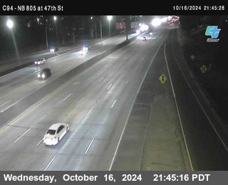 (C094) NB 805 : 47th Street (on ramp)