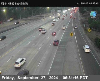 (C094) NB 805 : 47th Street (on ramp)