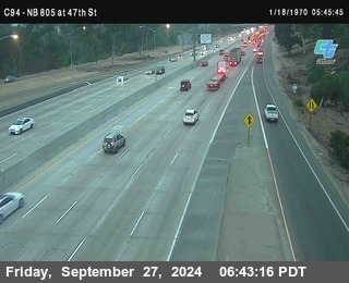 (C094) NB 805 : 47th Street (on ramp)