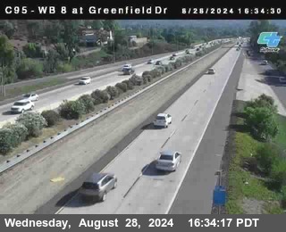 WB 8 at Greenfield Street