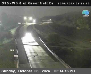 WB 8 at Greenfield Street