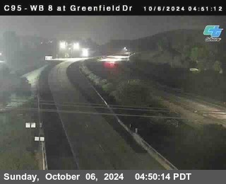 WB 8 at Greenfield Street