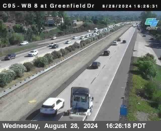 WB 8 at Greenfield Street