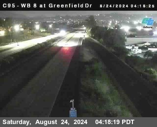 WB 8 at Greenfield Street