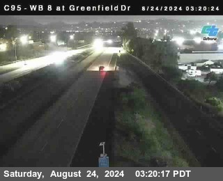 WB 8 at Greenfield Street