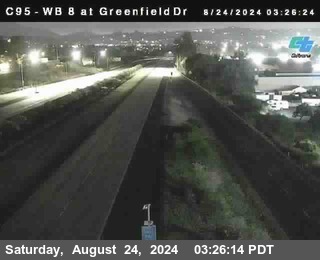 WB 8 at Greenfield Street