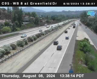 WB 8 at Greenfield Street