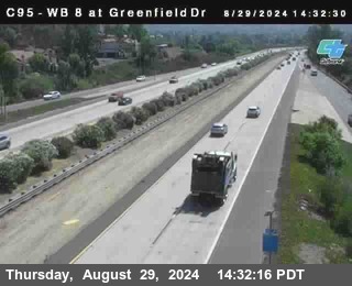 WB 8 at Greenfield Street