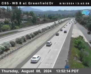 WB 8 at Greenfield Street