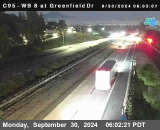 WB 8 at Greenfield Street