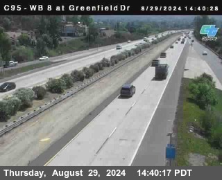 WB 8 at Greenfield Street