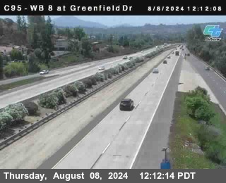 WB 8 at Greenfield Street