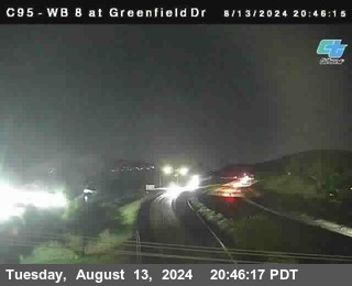 WB 8 at Greenfield Street