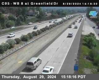 WB 8 at Greenfield Street