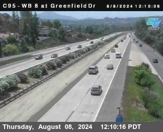 WB 8 at Greenfield Street