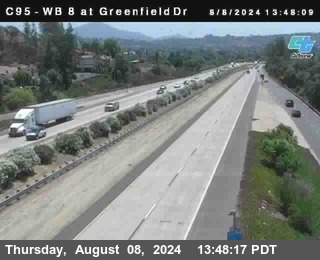 WB 8 at Greenfield Street