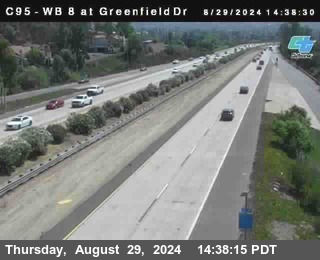 WB 8 at Greenfield Street