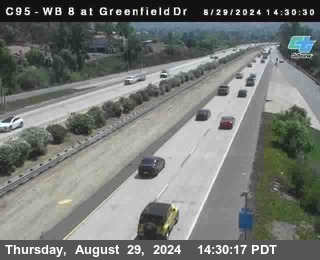 WB 8 at Greenfield Street