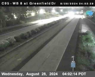 WB 8 at Greenfield Street