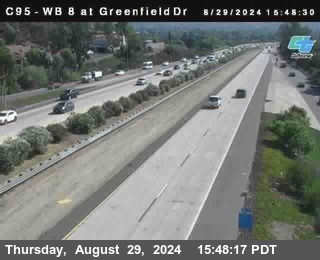 WB 8 at Greenfield Street