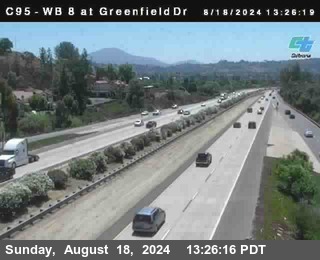 WB 8 at Greenfield Street