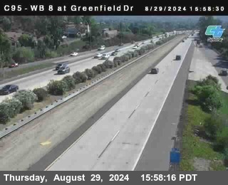 WB 8 at Greenfield Street