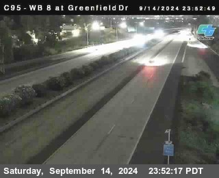 WB 8 at Greenfield Street