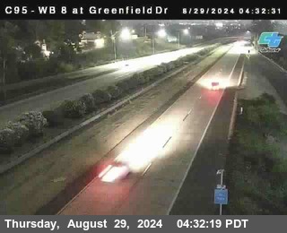 WB 8 at Greenfield Street