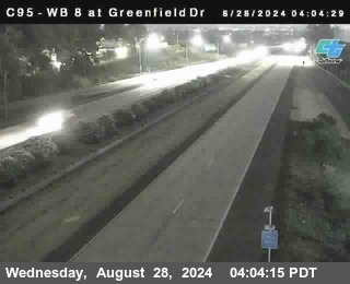 WB 8 at Greenfield Street