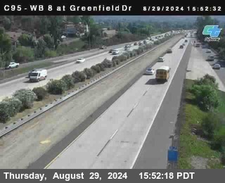 WB 8 at Greenfield Street