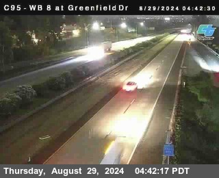 WB 8 at Greenfield Street