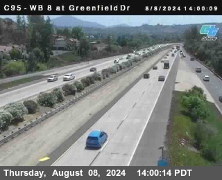 WB 8 at Greenfield Street