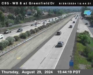 WB 8 at Greenfield Street