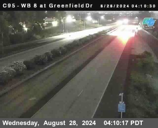 WB 8 at Greenfield Street