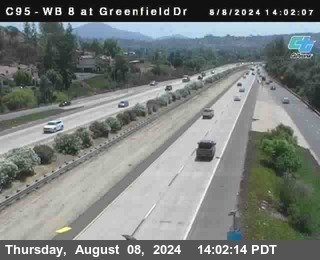 WB 8 at Greenfield Street