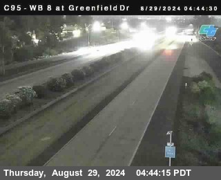 WB 8 at Greenfield Street