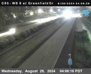 WB 8 at Greenfield Street