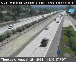 WB 8 at Greenfield Street